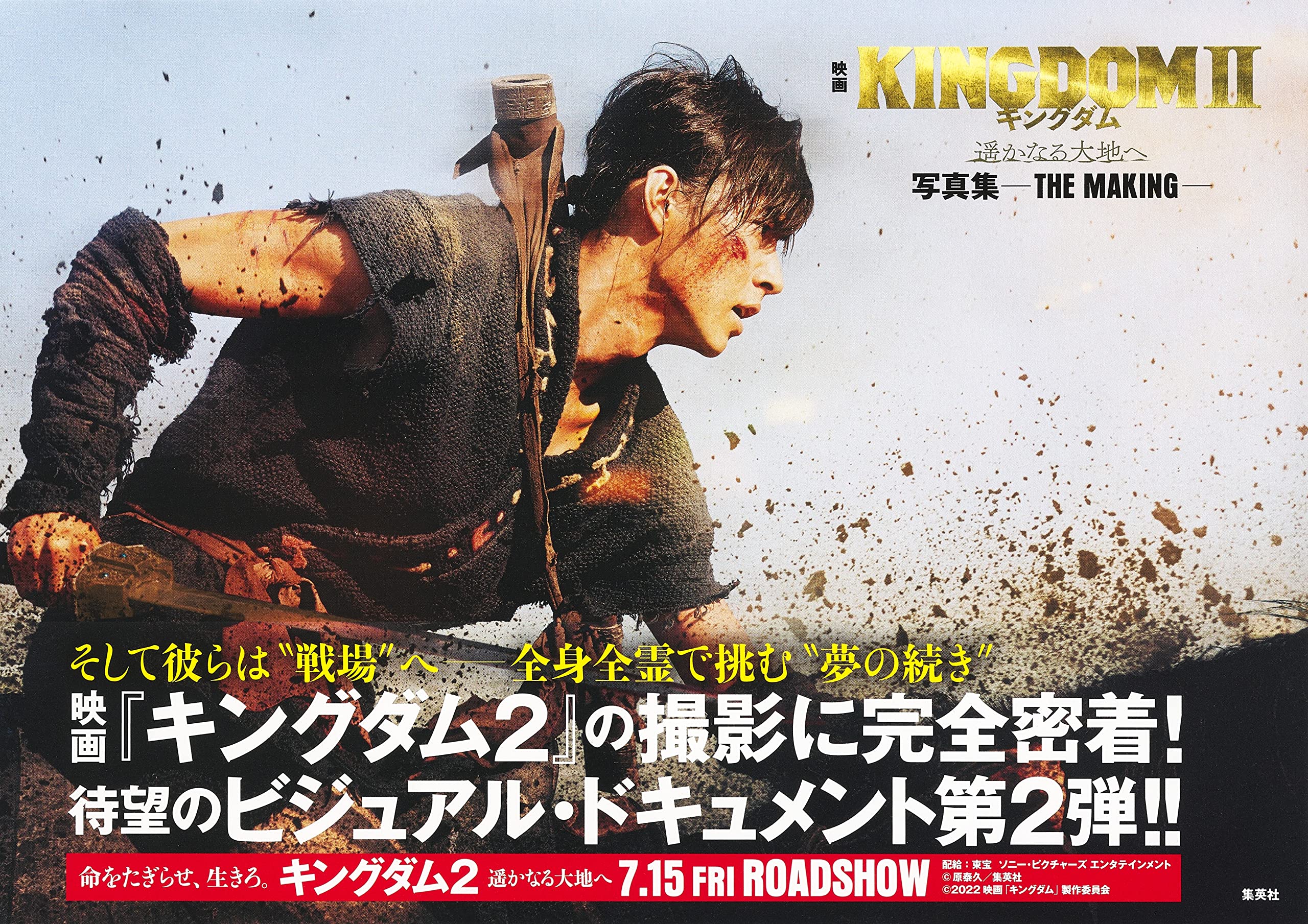 B2大 ポスター　映画  キングダム2  遥かなる大地へ Amazon.co.jp: キングダム2 遥かなる大地へ ブルーレイ&DVD